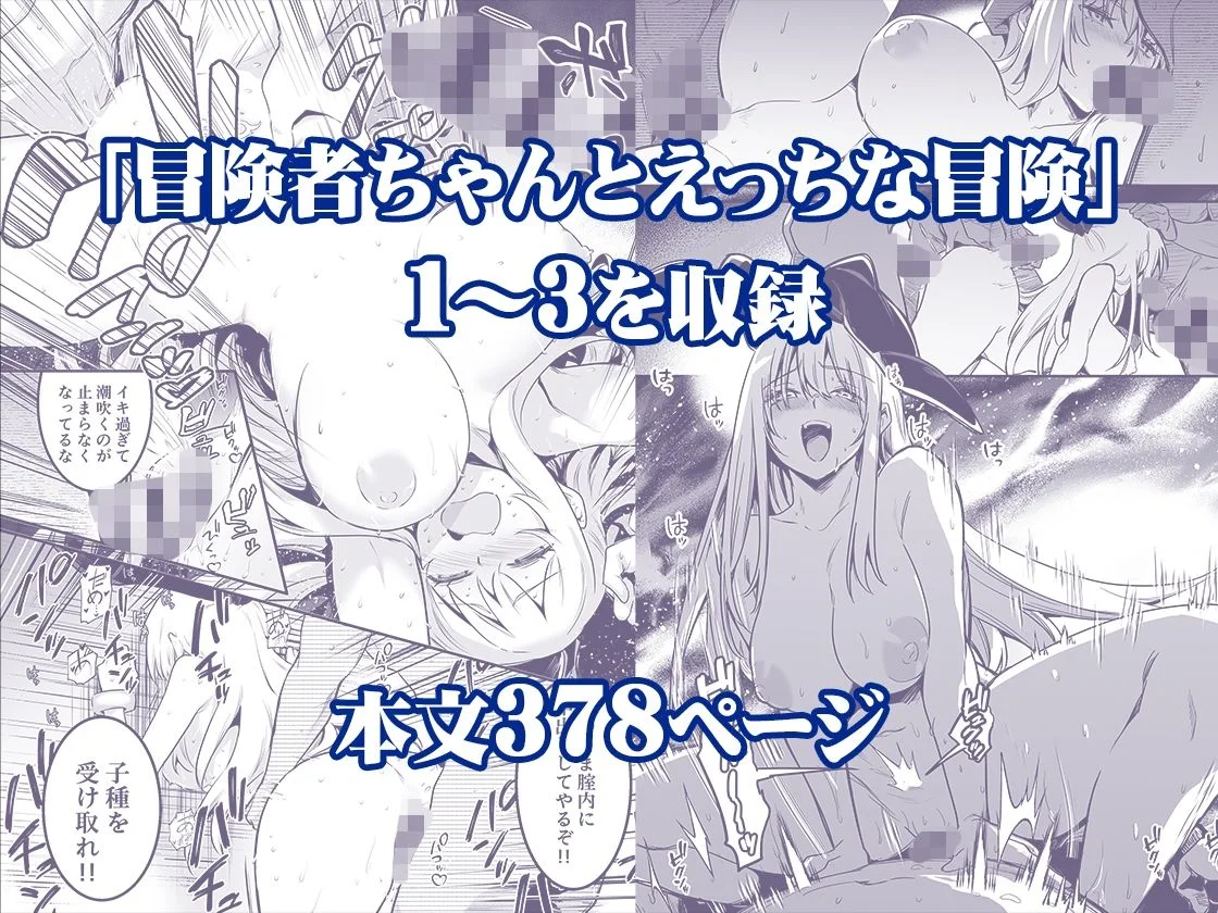 冒険者ちゃんとえっちな冒険 総集編【しぐれえび】d_617678サンプル画像002