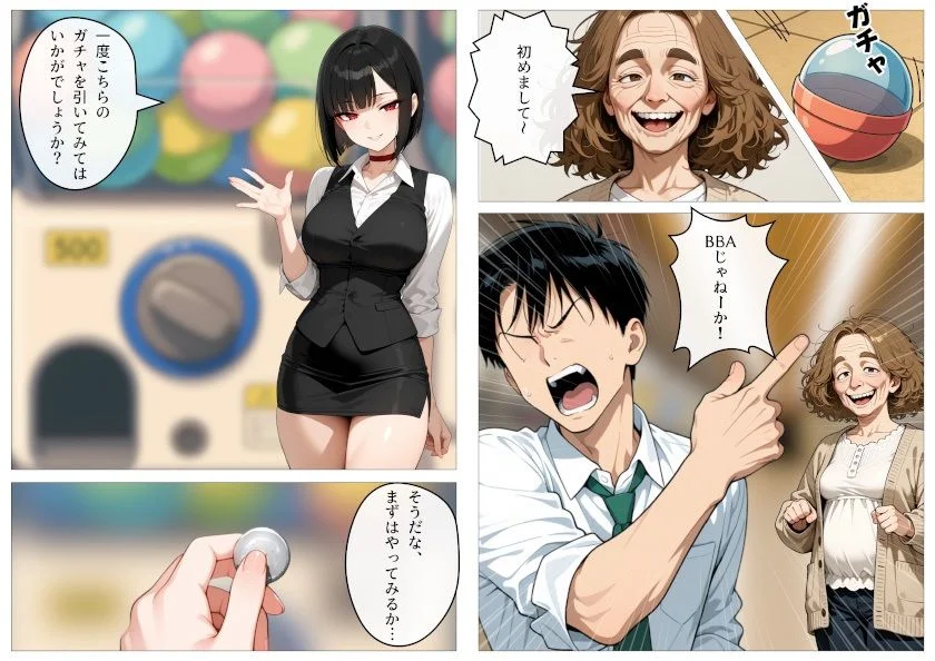 ワンコイン風俗 〜ガチャで引いたSSR美女を好き放題〜【ピココミック】d_632705サンプル画像009