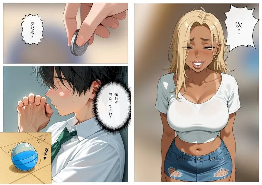 ワンコイン風俗 〜ガチャで引いたSSR美女を好き放題〜【ピココミック】d_632705サンプル画像010